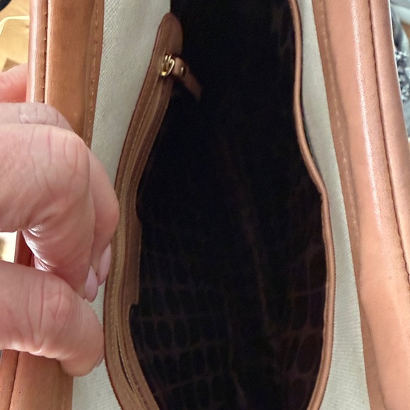 Kate Spade Brown Raffia Tote with Bamboo Handles - Picture 2 of 3